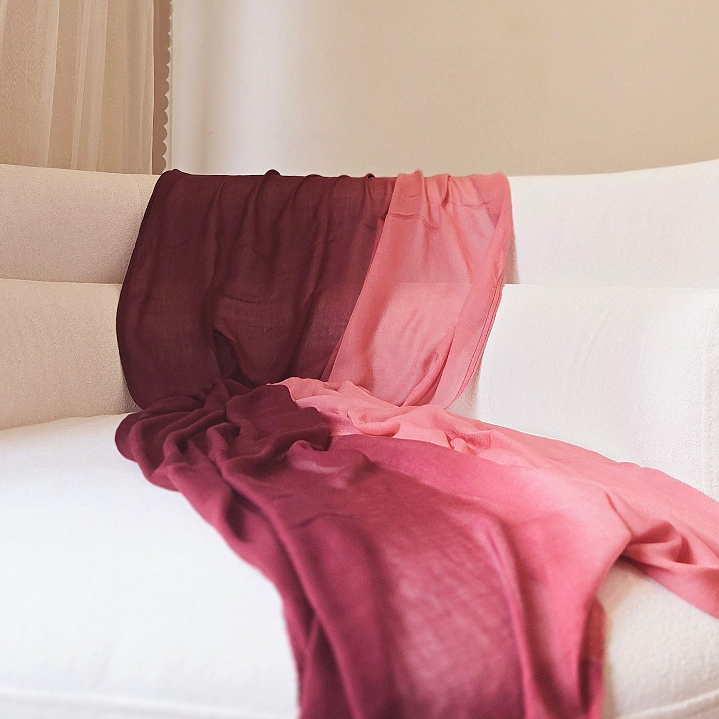 Dusky Rose Luxe Hijab Modal Ultra-Breathable