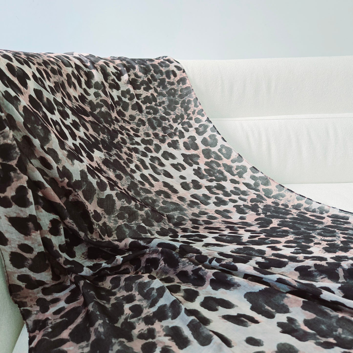 Leopard Watercolour Printed Hijab