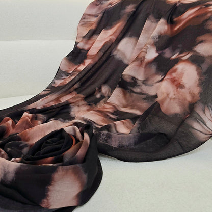 Chains Watercolour Printed Hijab