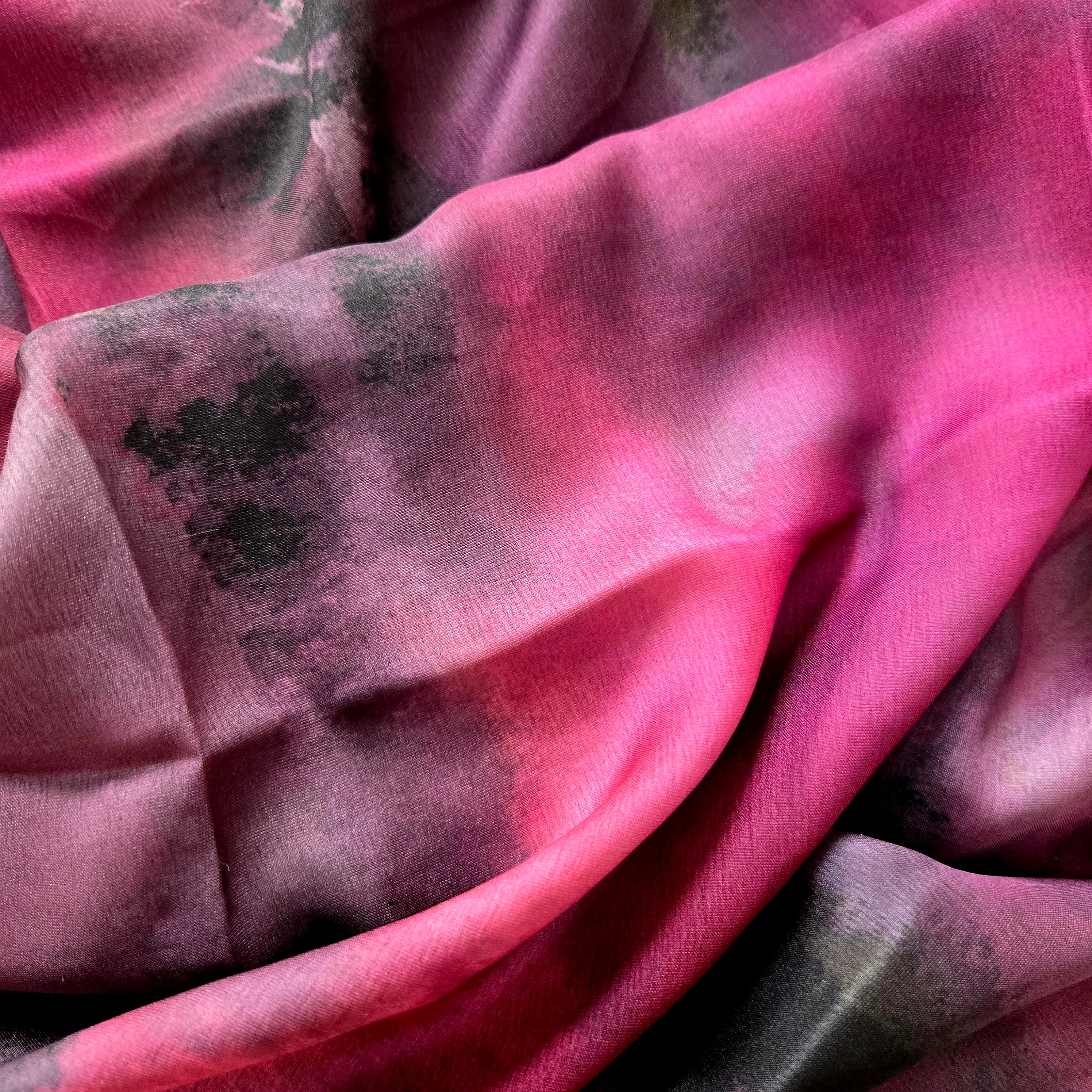 Queen Silk Chiffon Scarf