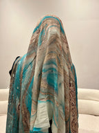 Watercolour Printed Modal Scarf Lightweight Breathable Elegant Modest Fashion Trendy Casual Work & Special Occasions All Seasons Concepta Haya