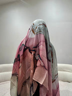 Watercolour Printed Modal Scarf Lightweight Breathable Elegant Modest Fashion Trendy Casual Work & Special Occasions All Seasons Concepta Haya