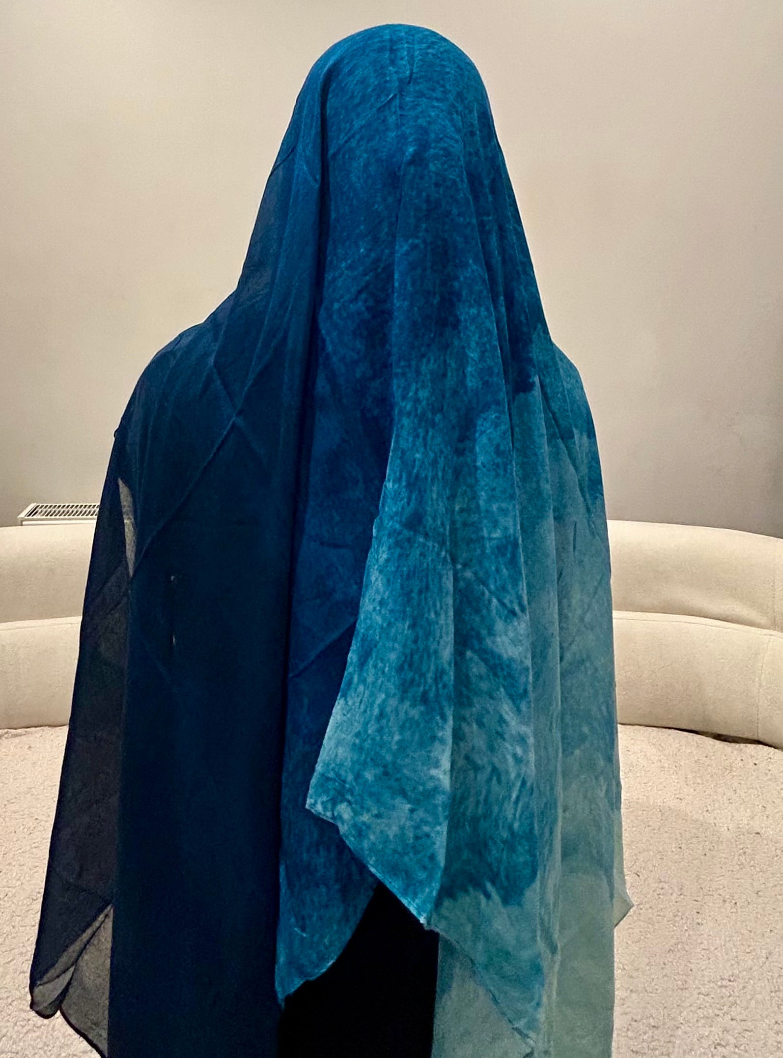 Watercolour Printed Modal Scarf Lightweight Breathable Elegant Modest Fashion Trendy Casual Work & Special Occasions All Seasons Concepta Haya