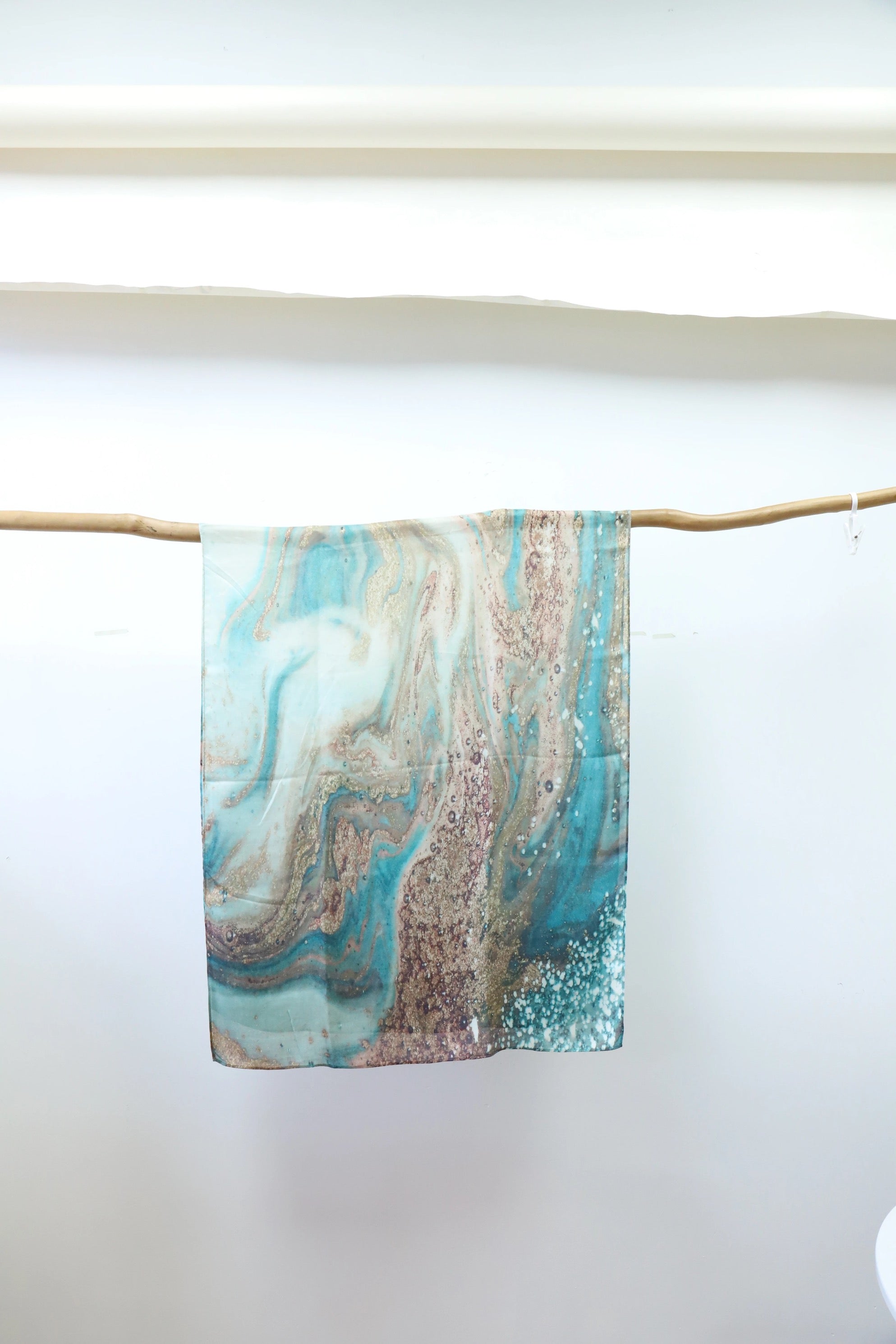 Watercolour Printed Modal Scarf Lightweight Breathable Elegant Modest Fashion Trendy Casual Work & Special Occasions All Seasons Concepta Haya