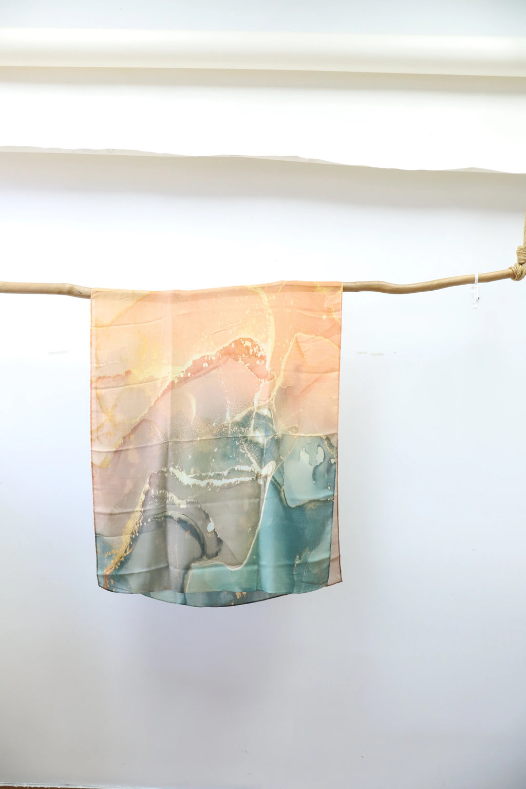 Watercolour Printed Modal Scarf Lightweight Breathable Elegant Modest Fashion Trendy Casual Work & Special Occasions All Seasons Concepta Haya