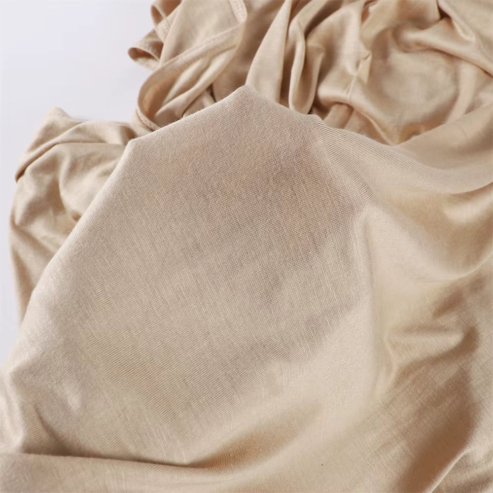 Buttery Soft Premium Dubai Jersey Hijab – Daily Stretch, Breathable & Double-Stitched | 170×70cm | Everyday Essential 2025 Drop