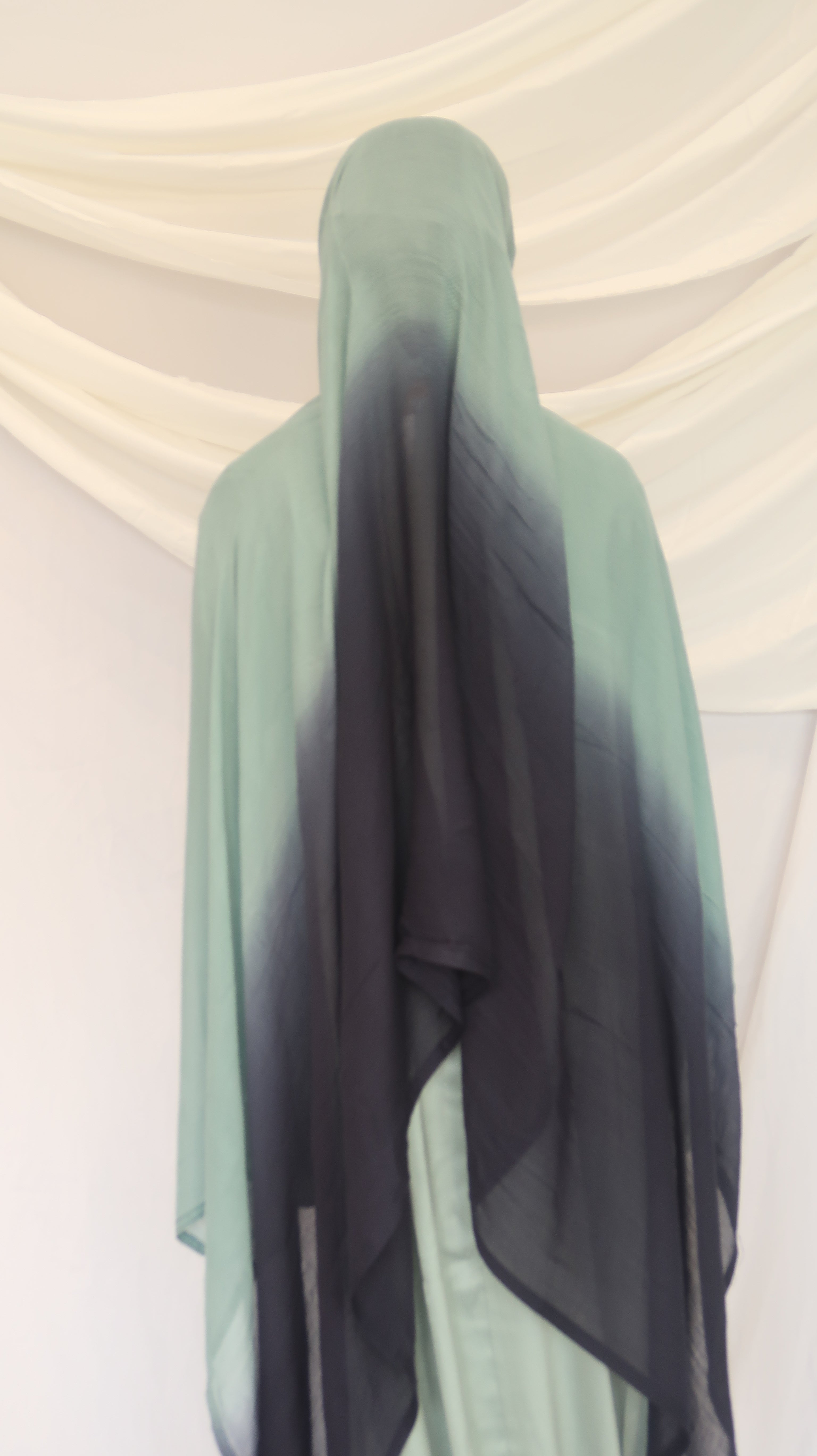 Concepta Haya Gradient Modal Scarf Two Toned Breathable Scarf Double Stitched Comfortable Soft Original Summer Hijab Comfortable Lightweight Rayon Modal185 x 90cm