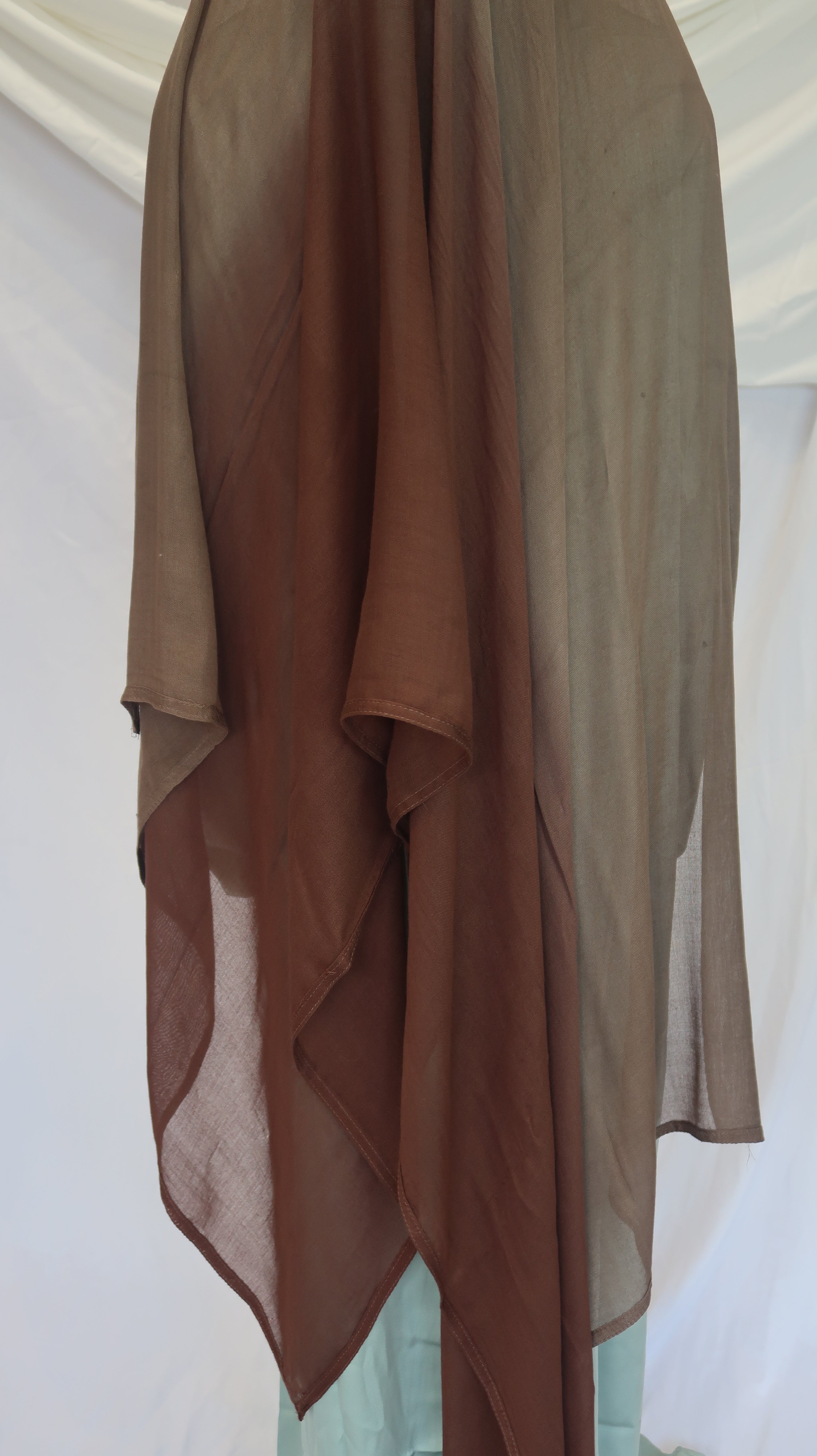Concepta Haya Gradient Modal Scarf Two Toned Breathable Scarf Double Stitched Comfortable Soft Original Summer Hijab Comfortable Lightweight Rayon Modal185 x 90cm