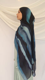 Zayna Modal Scarf – Lightweight Printed 100% Modal, Soft & Breathable | 180×70cm