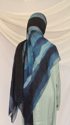 Zayna Modal Scarf – Lightweight Printed 100% Modal, Soft & Breathable | 180×70cm