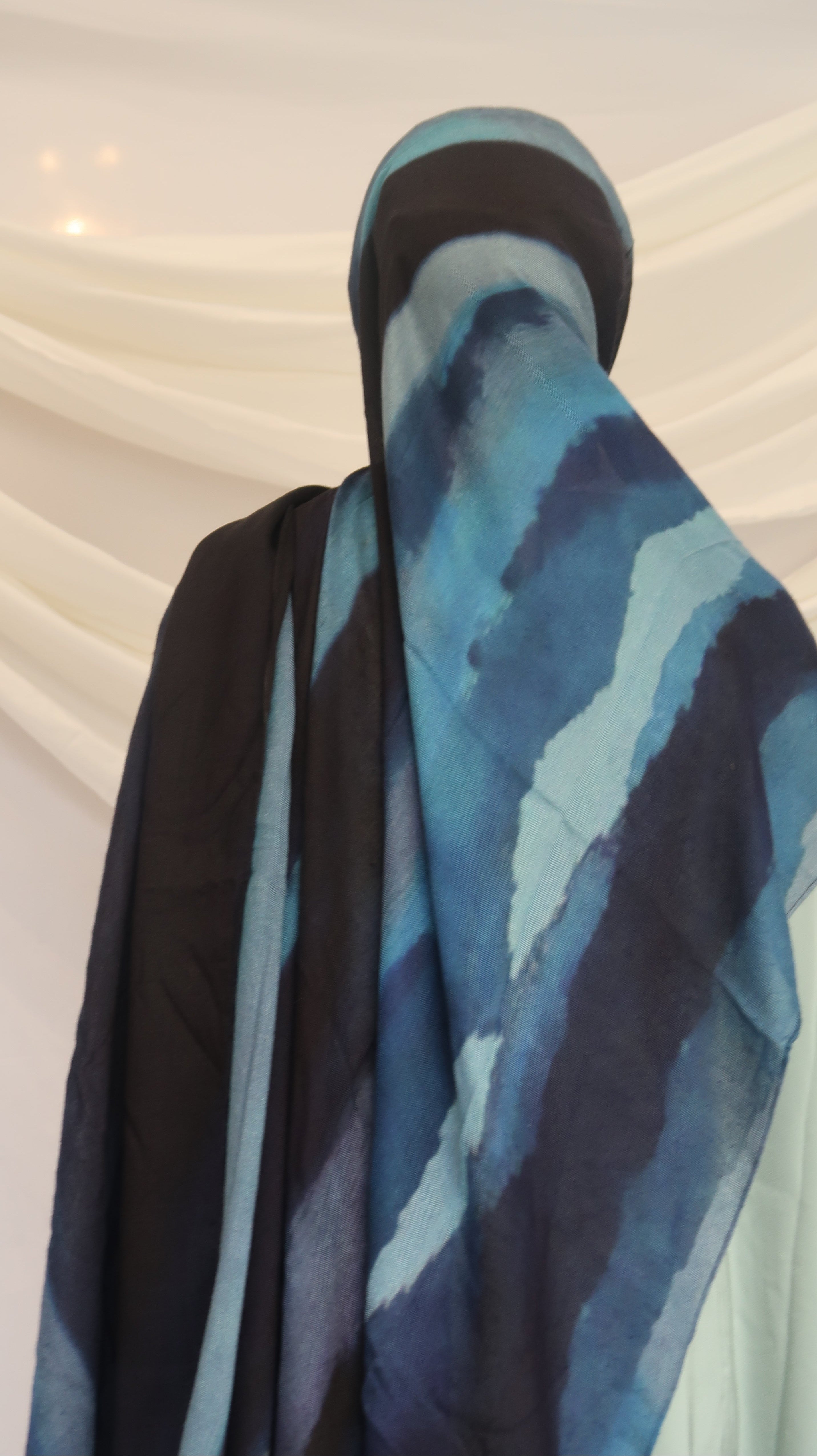 Zayna Modal Scarf – Lightweight Printed 100% Modal, Soft & Breathable | 180×70cm