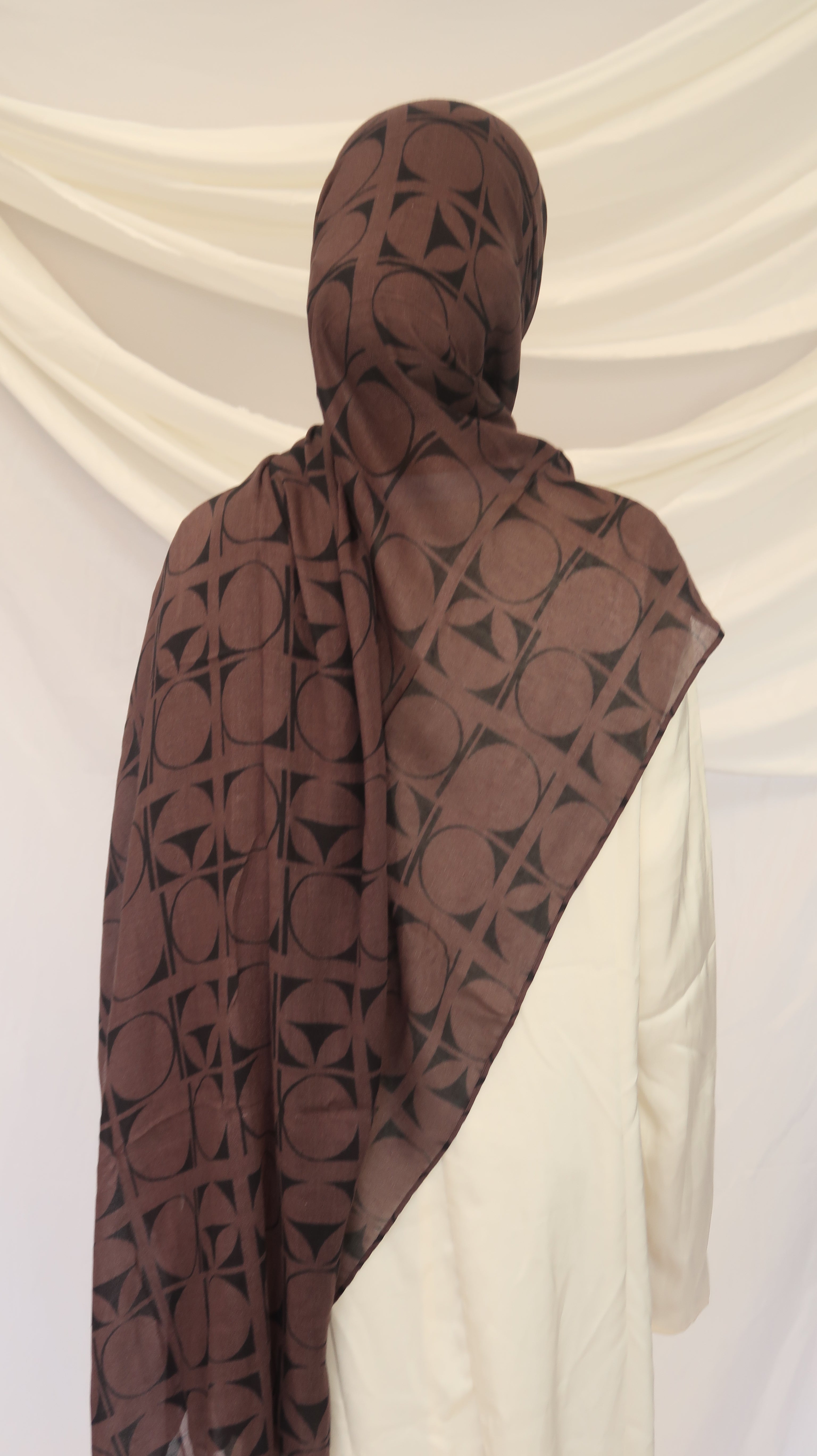 Mira Modal Scarf – Lightweight Printed 100% Modal, Soft & Breathable | 180×70cm