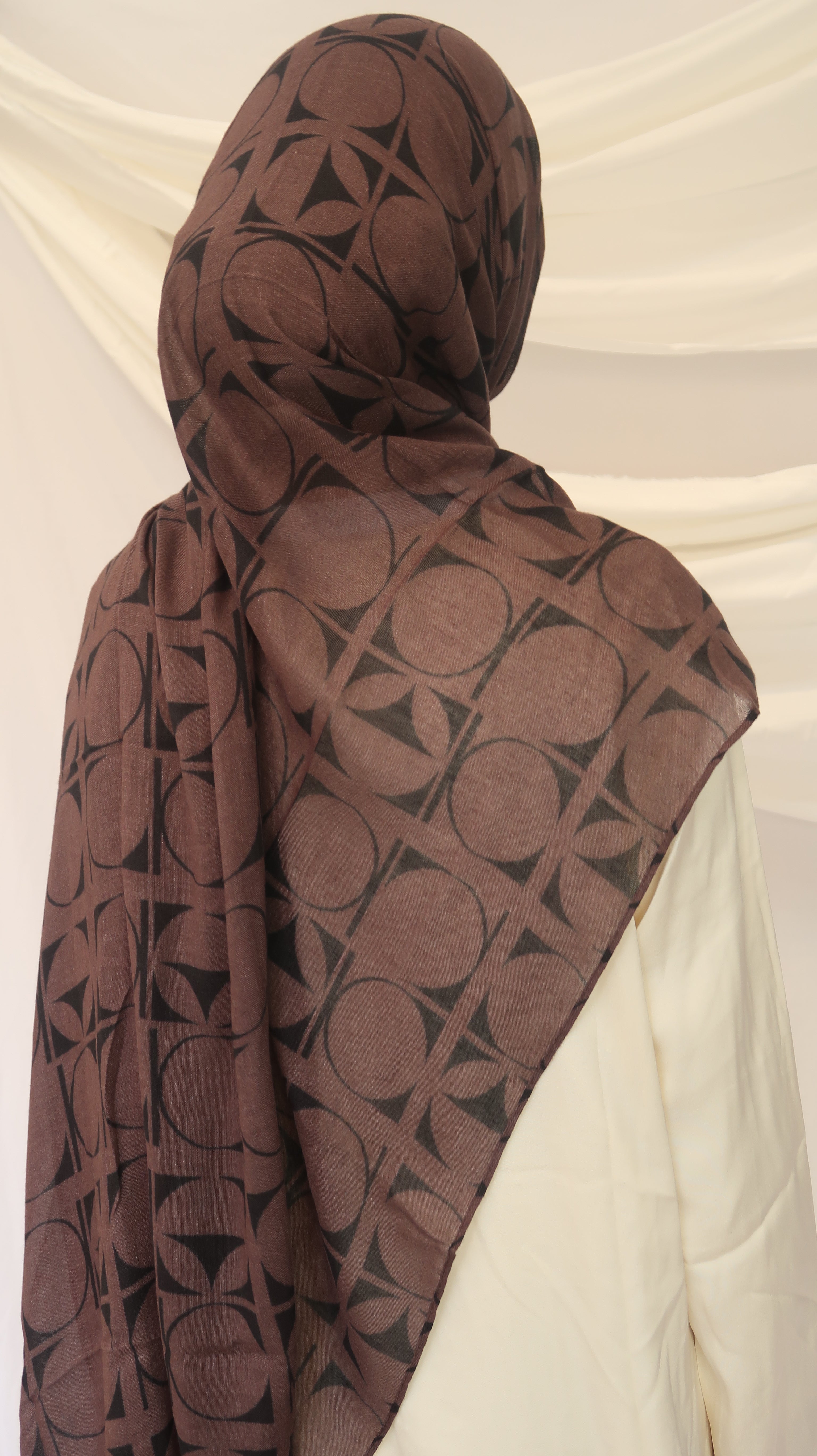 Mira Modal Scarf – Lightweight Printed 100% Modal, Soft & Breathable | 180×70cm