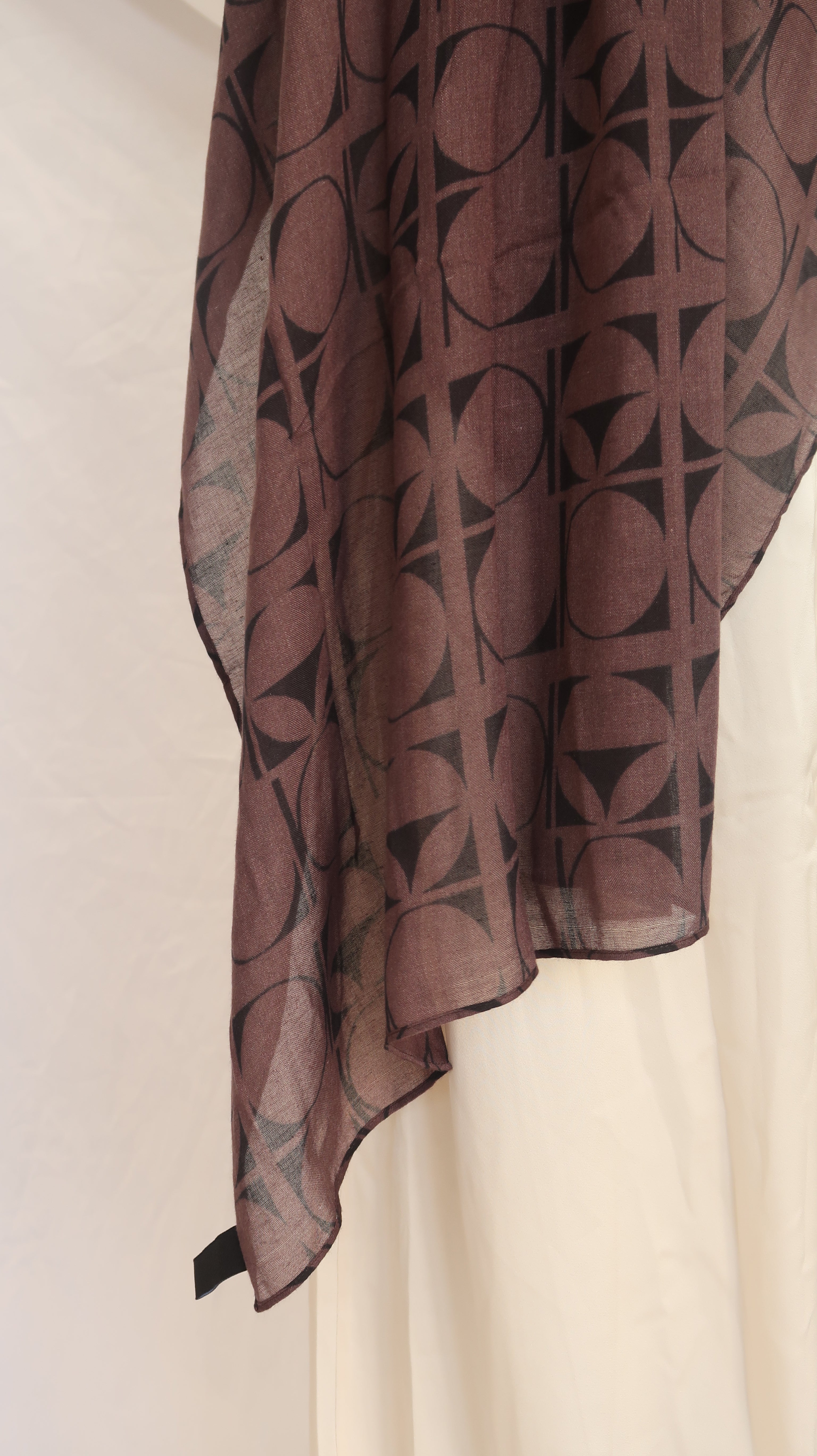 Mira Modal Scarf – Lightweight Printed 100% Modal, Soft & Breathable | 180×70cm