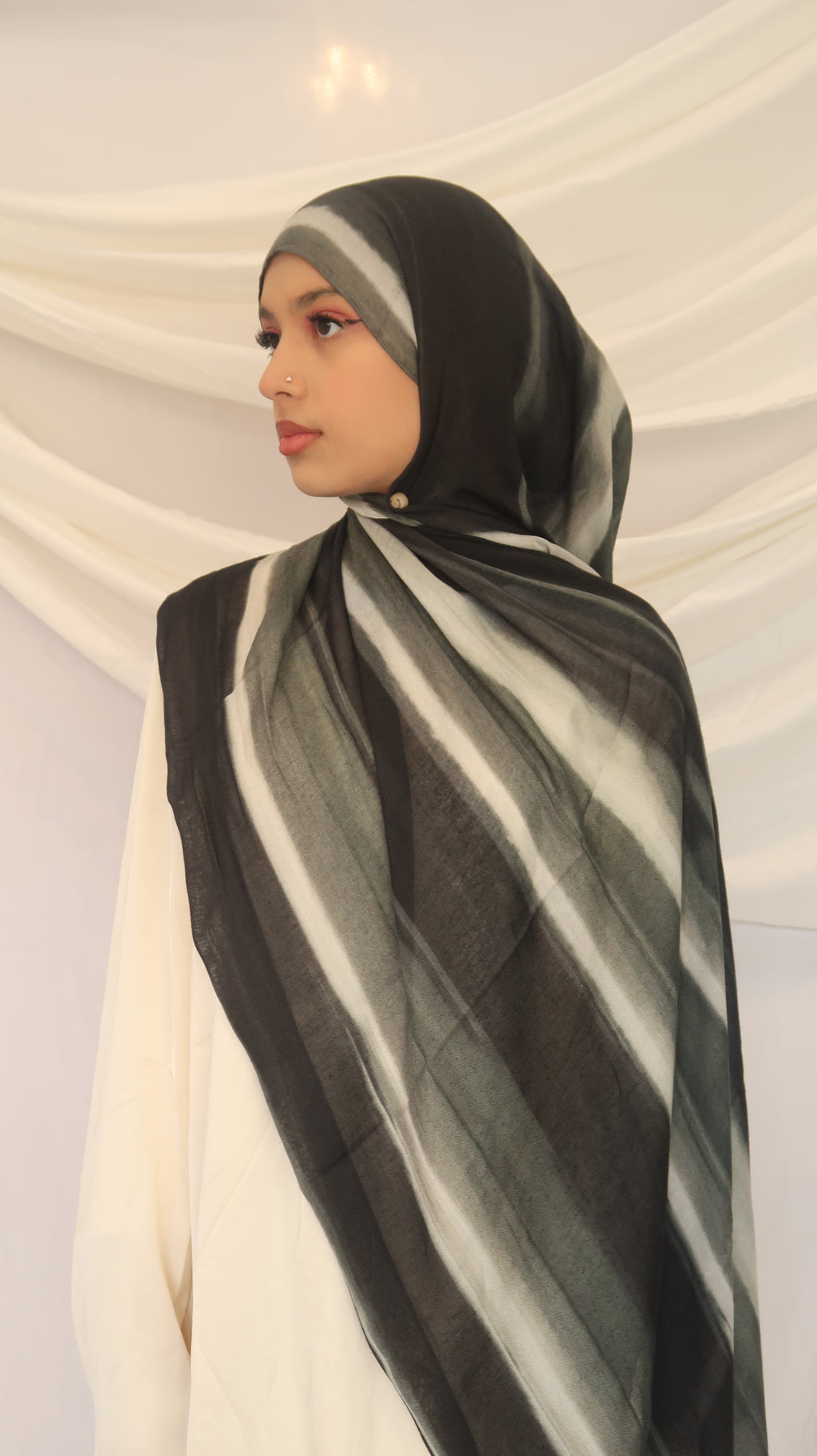 Amara Modal Scarf – Lightweight Printed 100% Modal, Soft & Breathable | 180×70cm