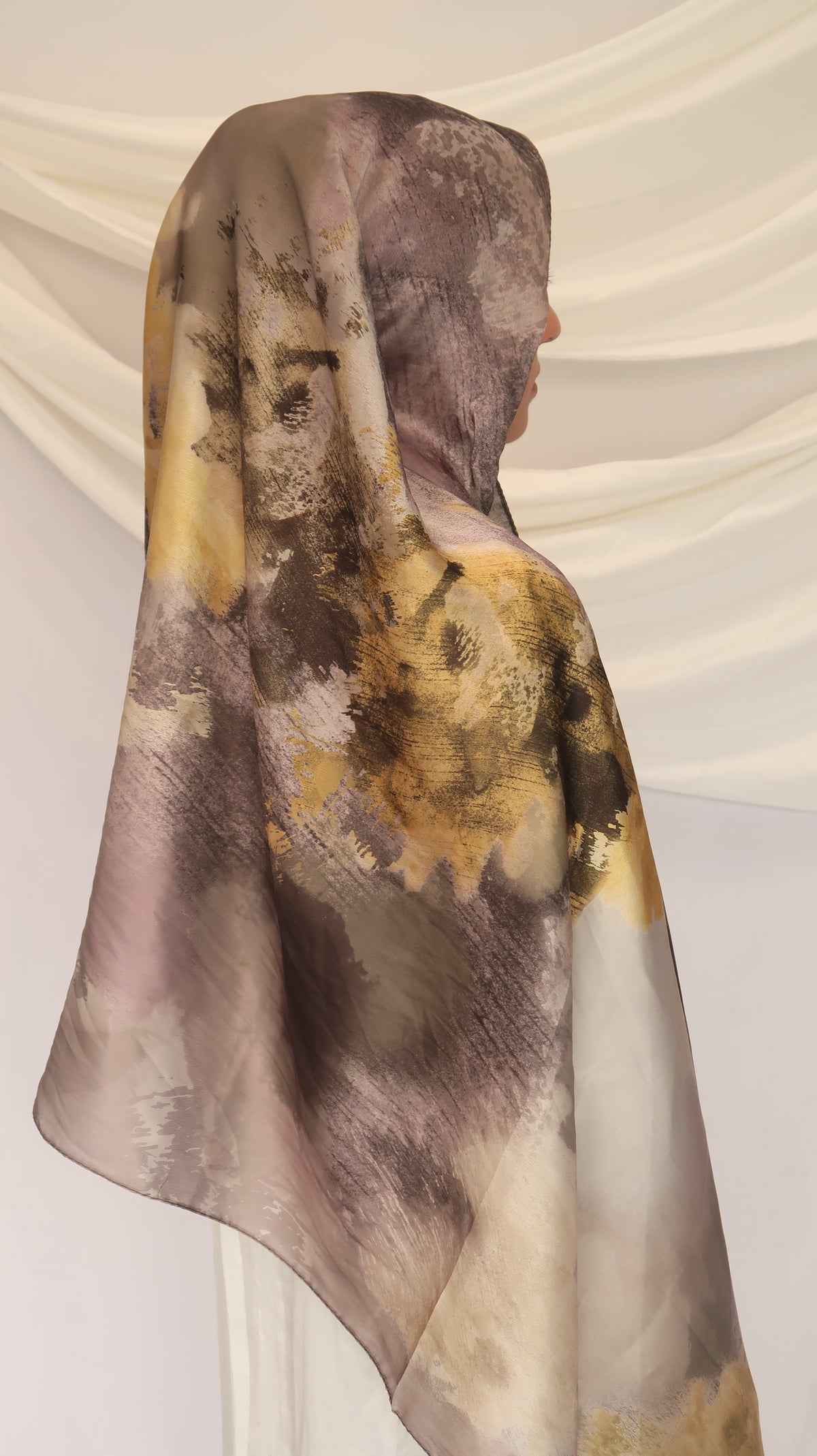 Sitara Silk Chiffon Scarf
