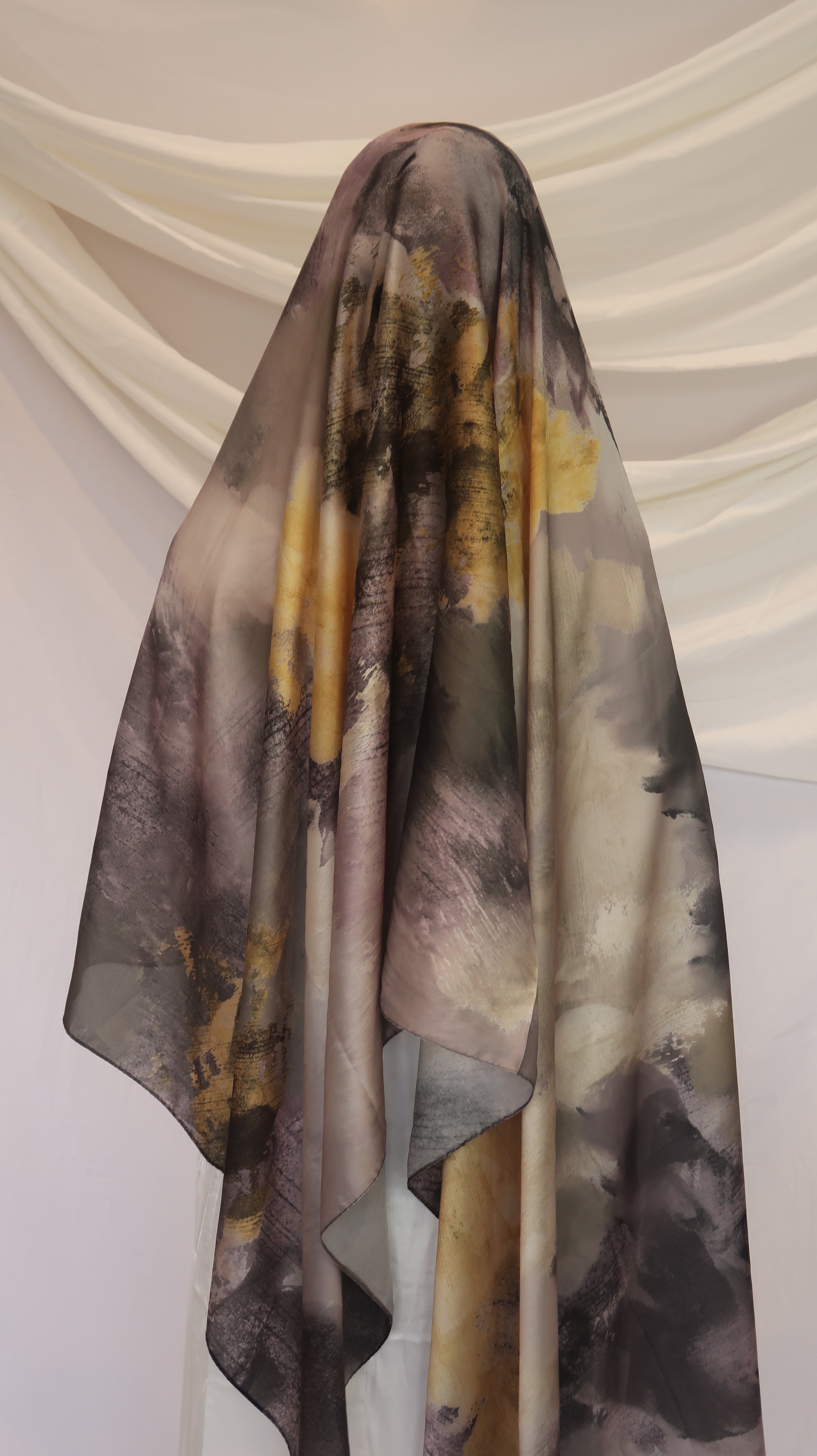 Sitara Silk Chiffon Scarf