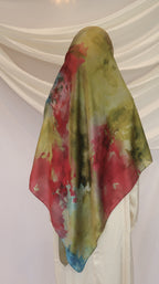 Aurora Silk Watercolour Hijab