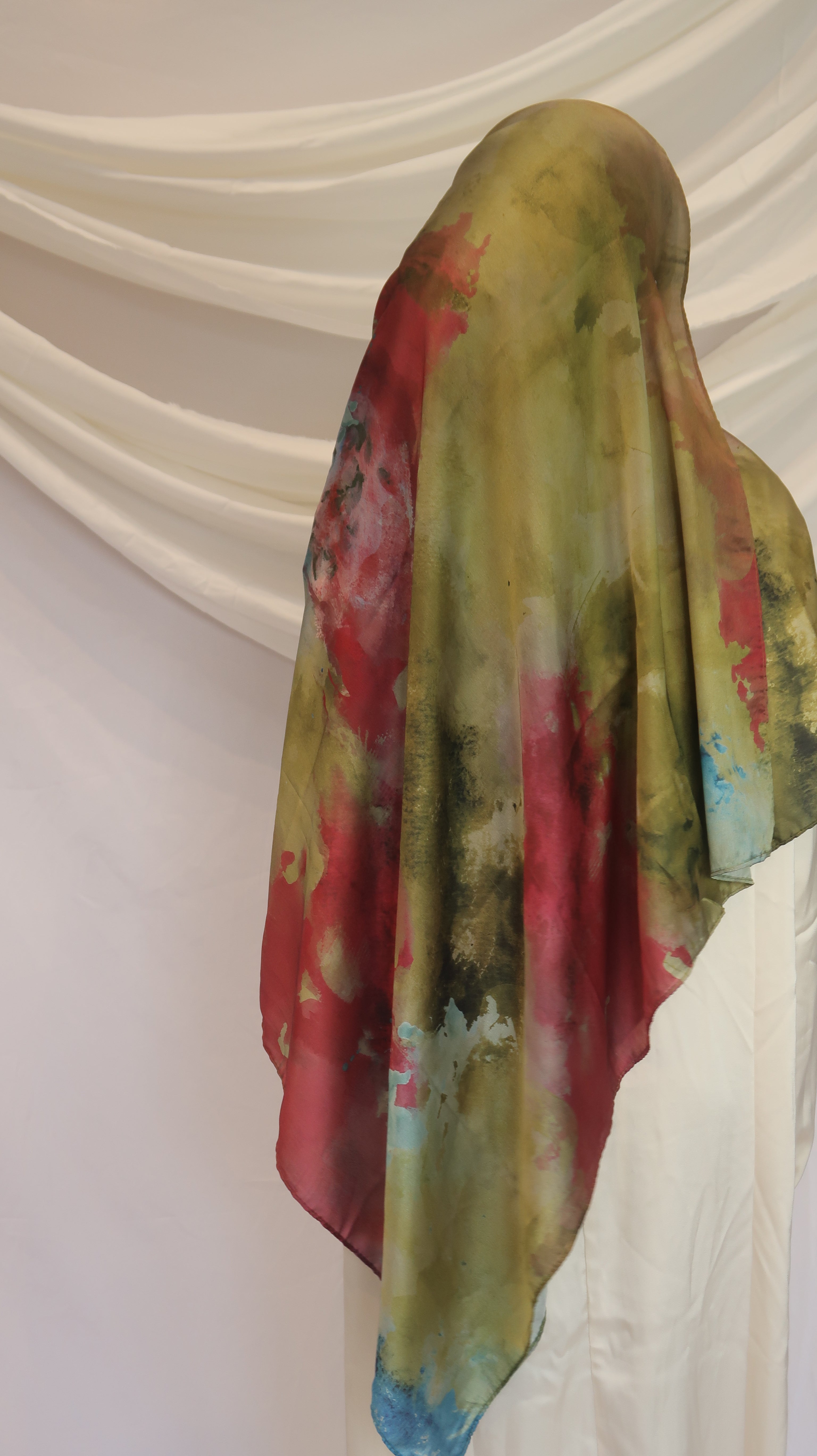 Aurora Silk Watercolour Hijab
