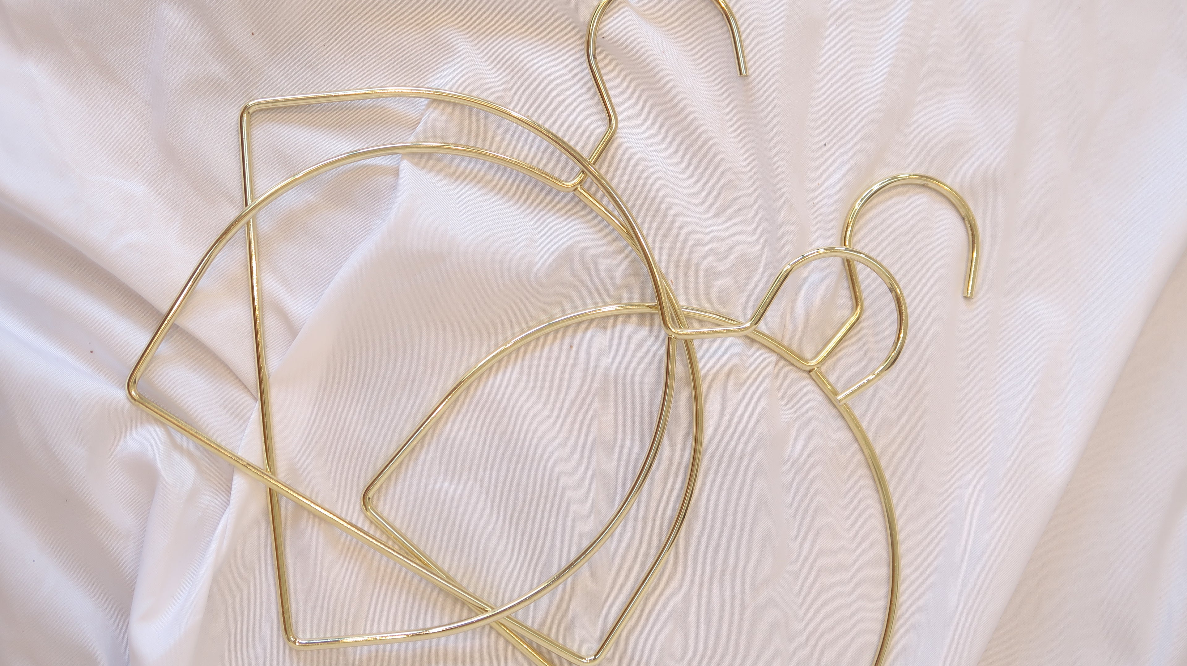 Gold Metal Hijab Hangers – Small, Durable & Stylish
