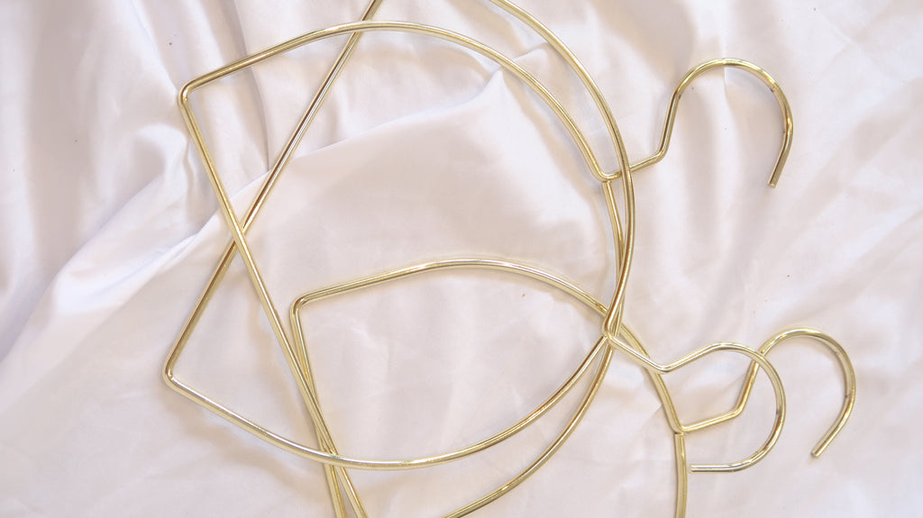 Gold Metal Hijab Hangers – Small, Durable & Stylish