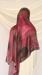 Queen Silk Chiffon Scarf