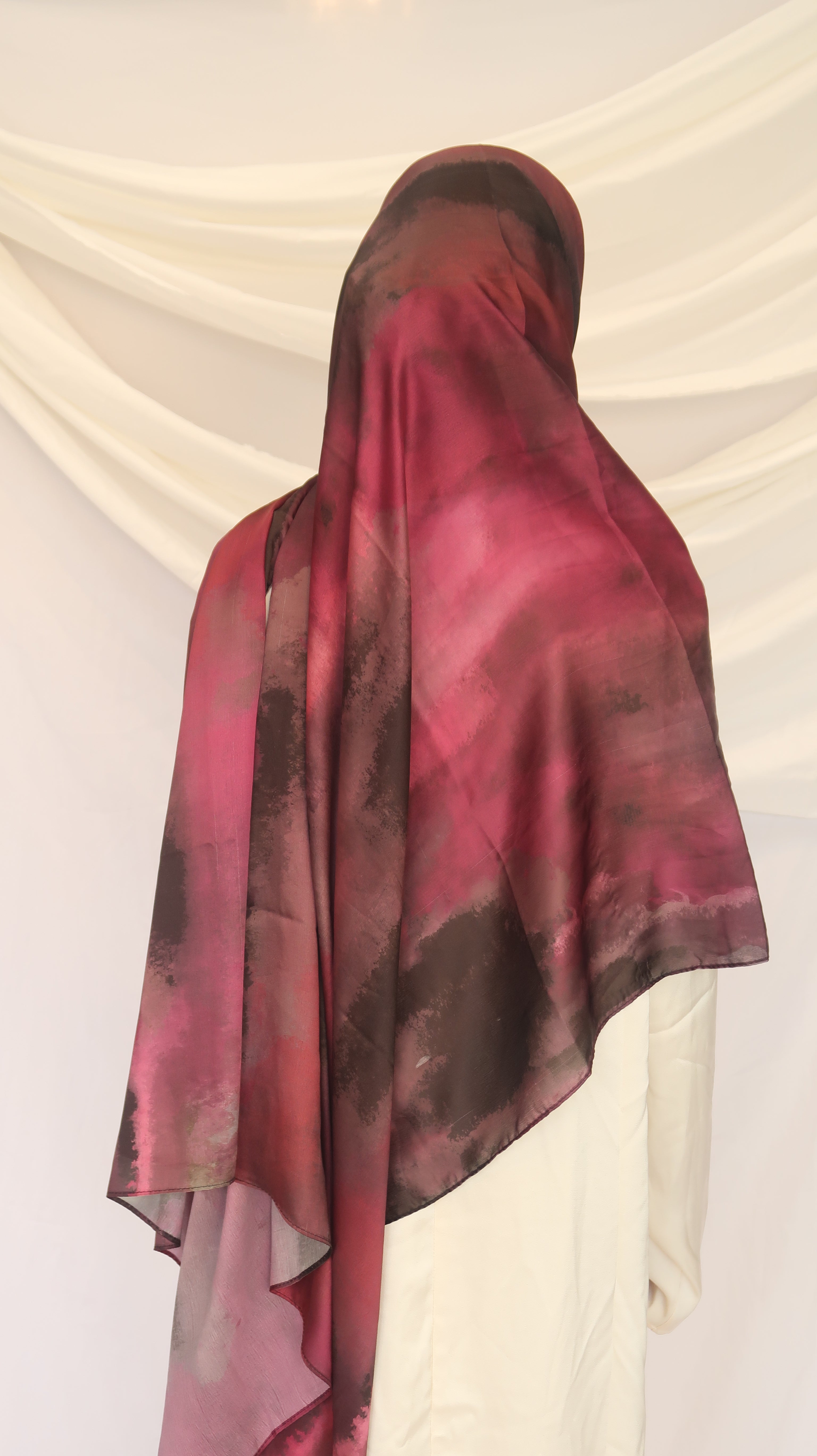 Queen Silk Chiffon Scarf