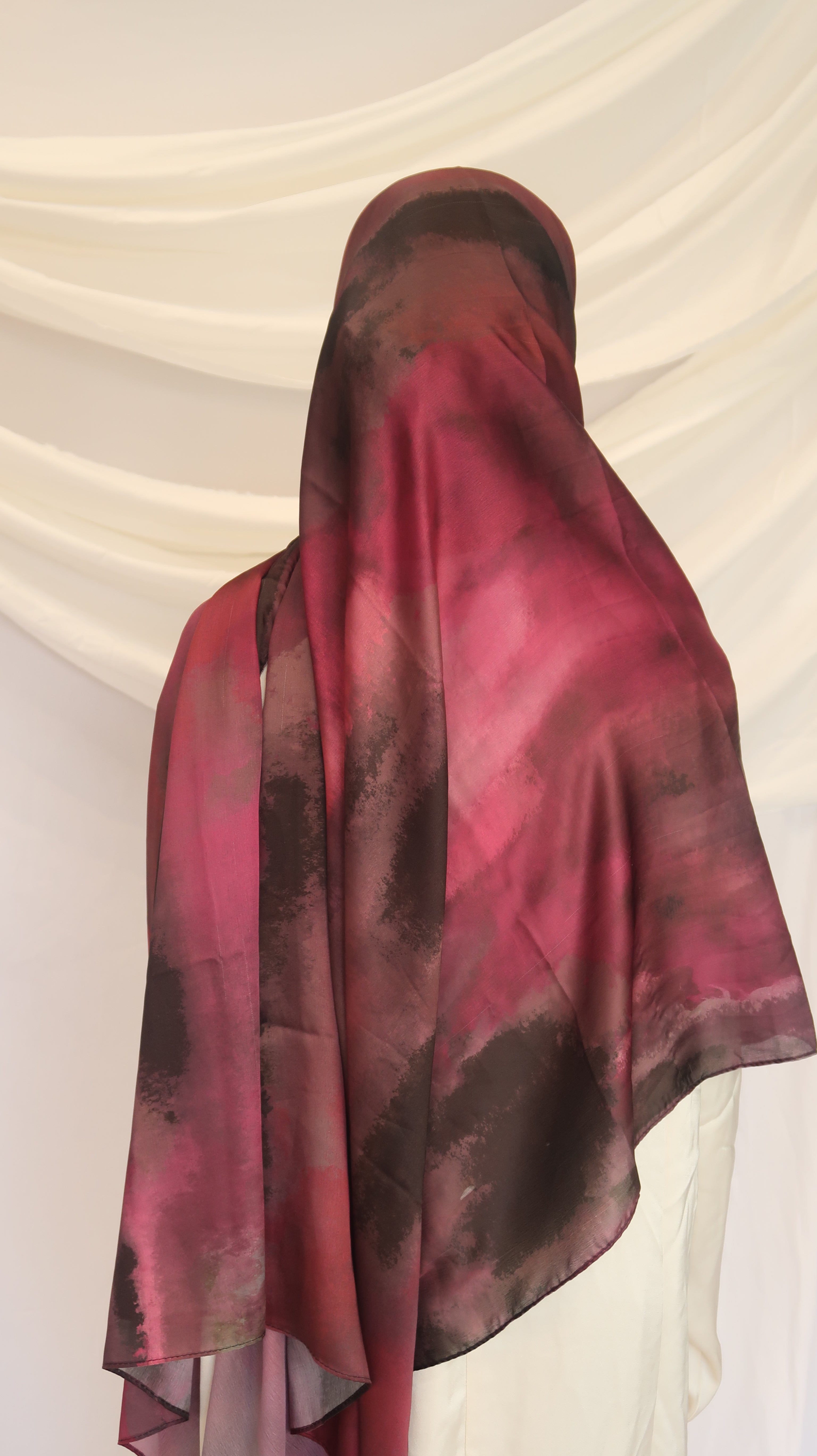 Queen Silk Chiffon Scarf