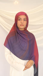 Celestial Bay - Premium Korean Chiffon Printed Scarf