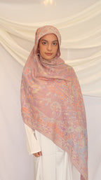 Pashmina Scarf – Cashmere‑Feel, Wind‑Resistant, Woven Paisley Jacquard (70×200cm)