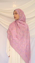 Pashmina Scarf – Cashmere‑Feel, Wind‑Resistant, Woven Paisley Jacquard (70×200cm)