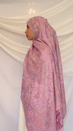 Pashmina Scarf – Cashmere‑Feel, Wind‑Resistant, Woven Paisley Jacquard (70×200cm)