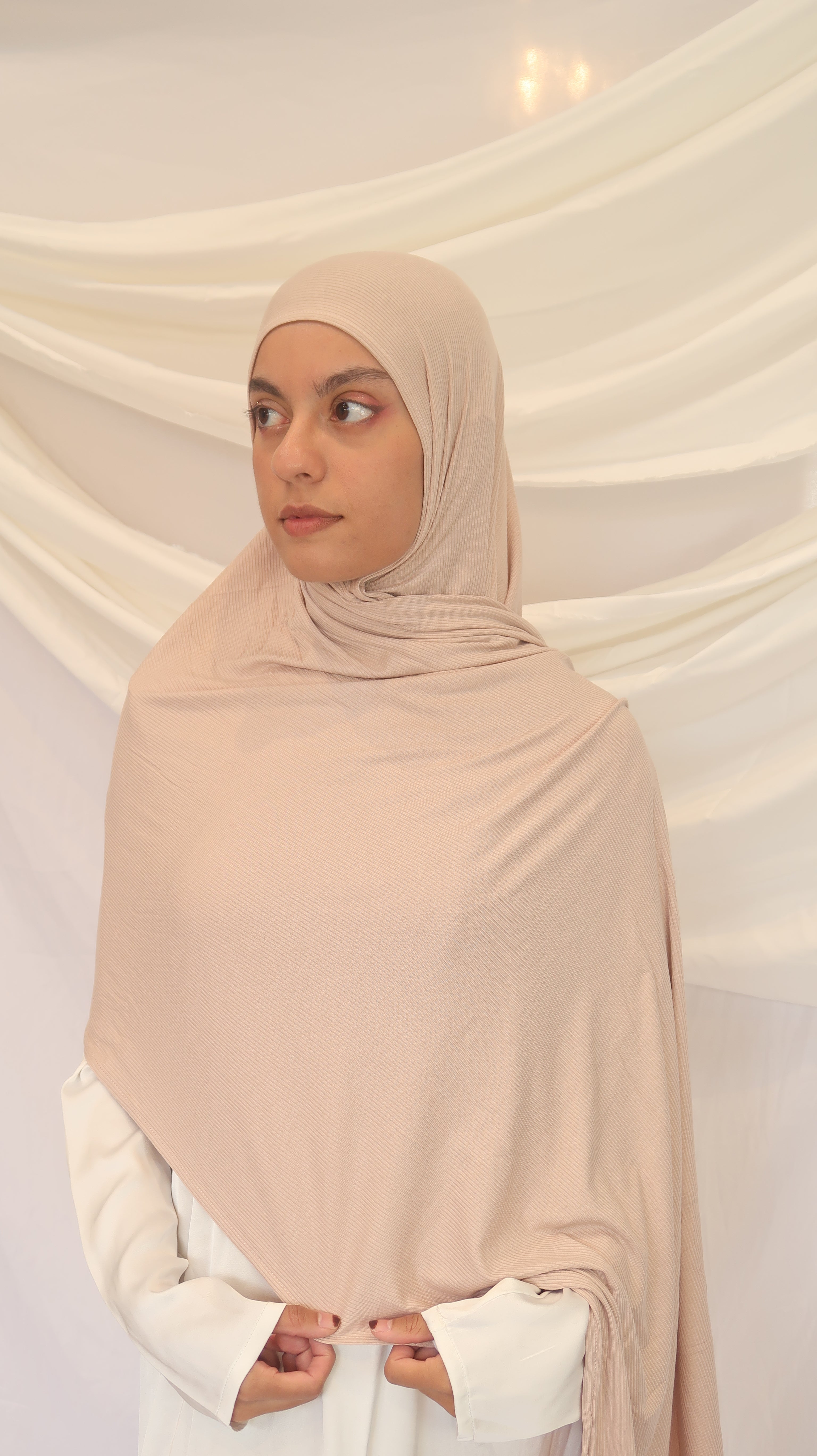 Buttery Soft Striped Bamboo Jersey Scarf – UV Protection, Antibacterial, Sweat-Friendly & Sport-Ready | 6 Everyday Shades (180×70cm)
