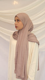 Buttery Soft Striped Bamboo Jersey Scarf – UV Protection, Antibacterial, Sweat-Friendly & Sport-Ready | 6 Everyday Shades (180×70cm)