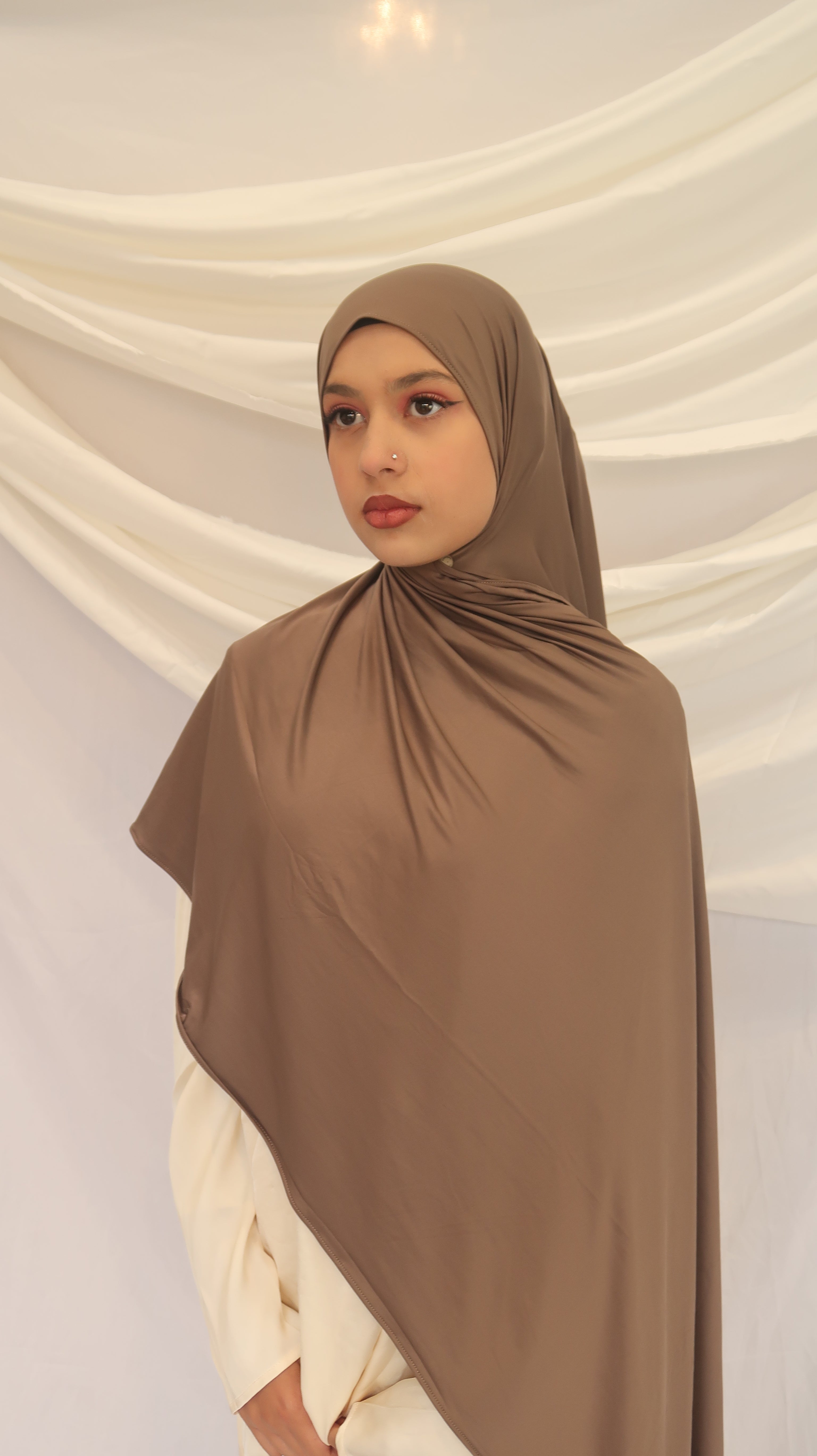 Cloud Comfy Liquid Jersey Scarf by Concepta Haya Original– Softest, Stretchy, Non see-through & Lightweight (70×180cm)