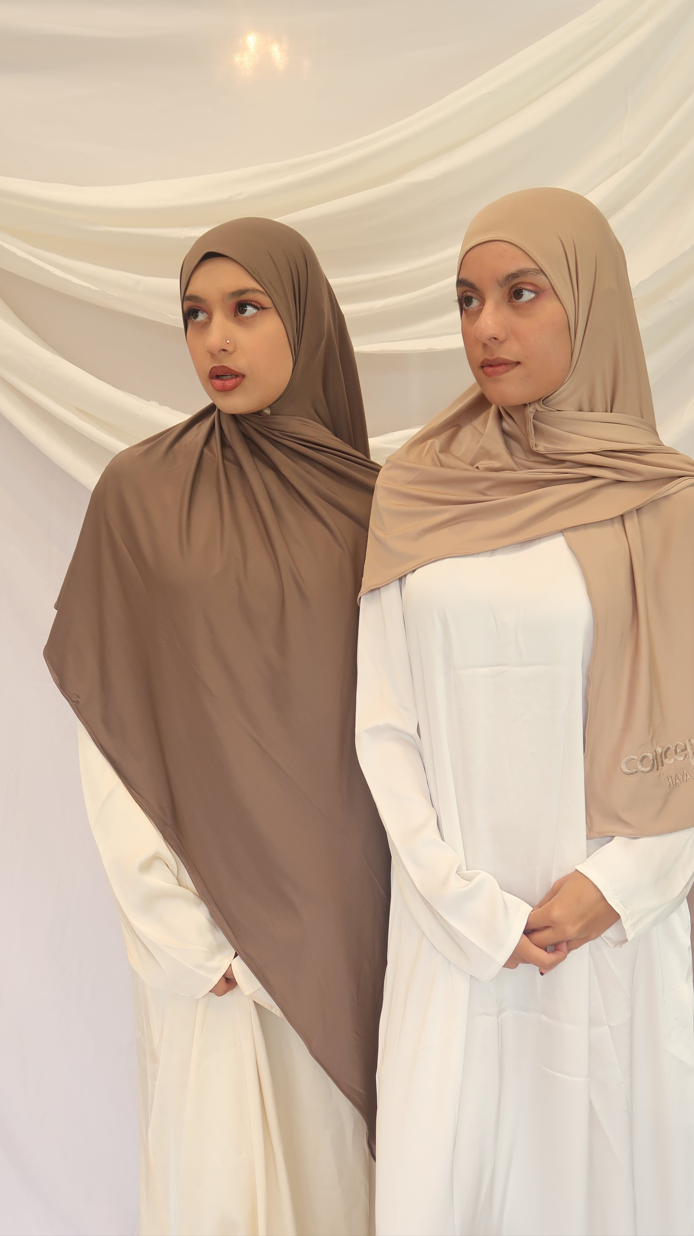 Cloud Comfy Liquid Jersey Scarf by Concepta Haya Original– Softest, Stretchy, Non see-through & Lightweight (70×180cm)