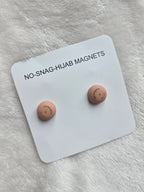 Non-Snag Hijab Magnets Solid Colours Branded & Palestine Keffiyeh  – Pack of 2 Pairs | Strong & Rounded