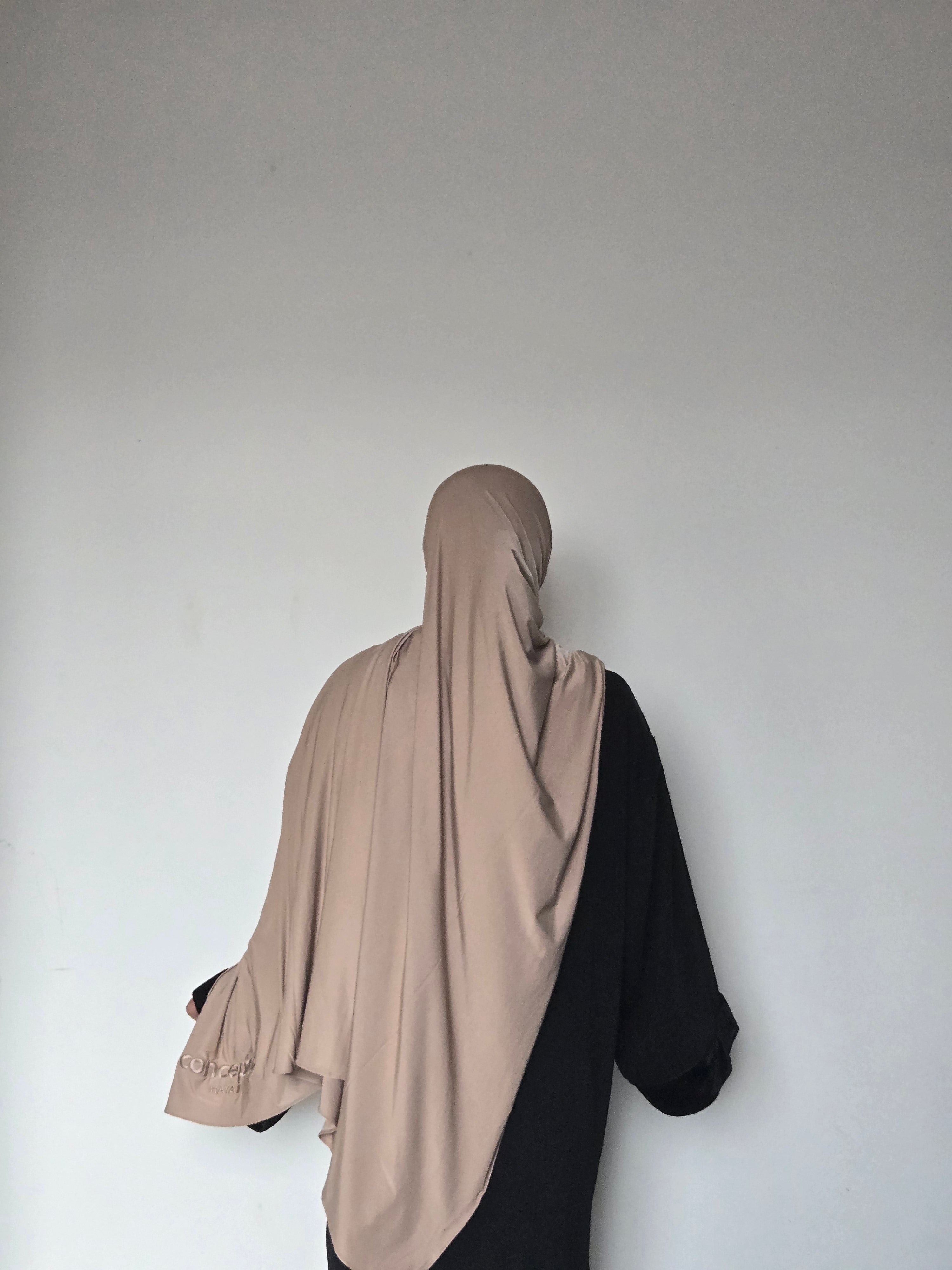 Cloud Comfy Liquid Jersey Scarf by Concepta Haya Original– Softest, Stretchy, Non see-through & Lightweight (70×180cm)