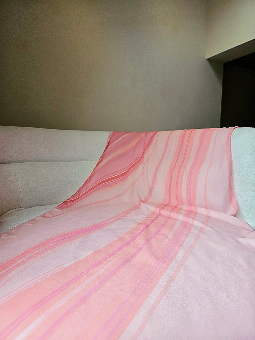 Sahara Blush - Premium Korean Chiffon Printed Scarf