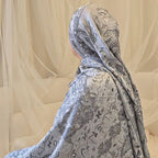 Pashmina Scarf – Cashmere‑Feel, Wind‑Resistant, Woven Paisley Jacquard (70×200cm)