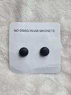 Non-Snag Hijab Magnets Solid Colours Branded & Palestine Keffiyeh  – Pack of 2 Pairs | Strong & Rounded