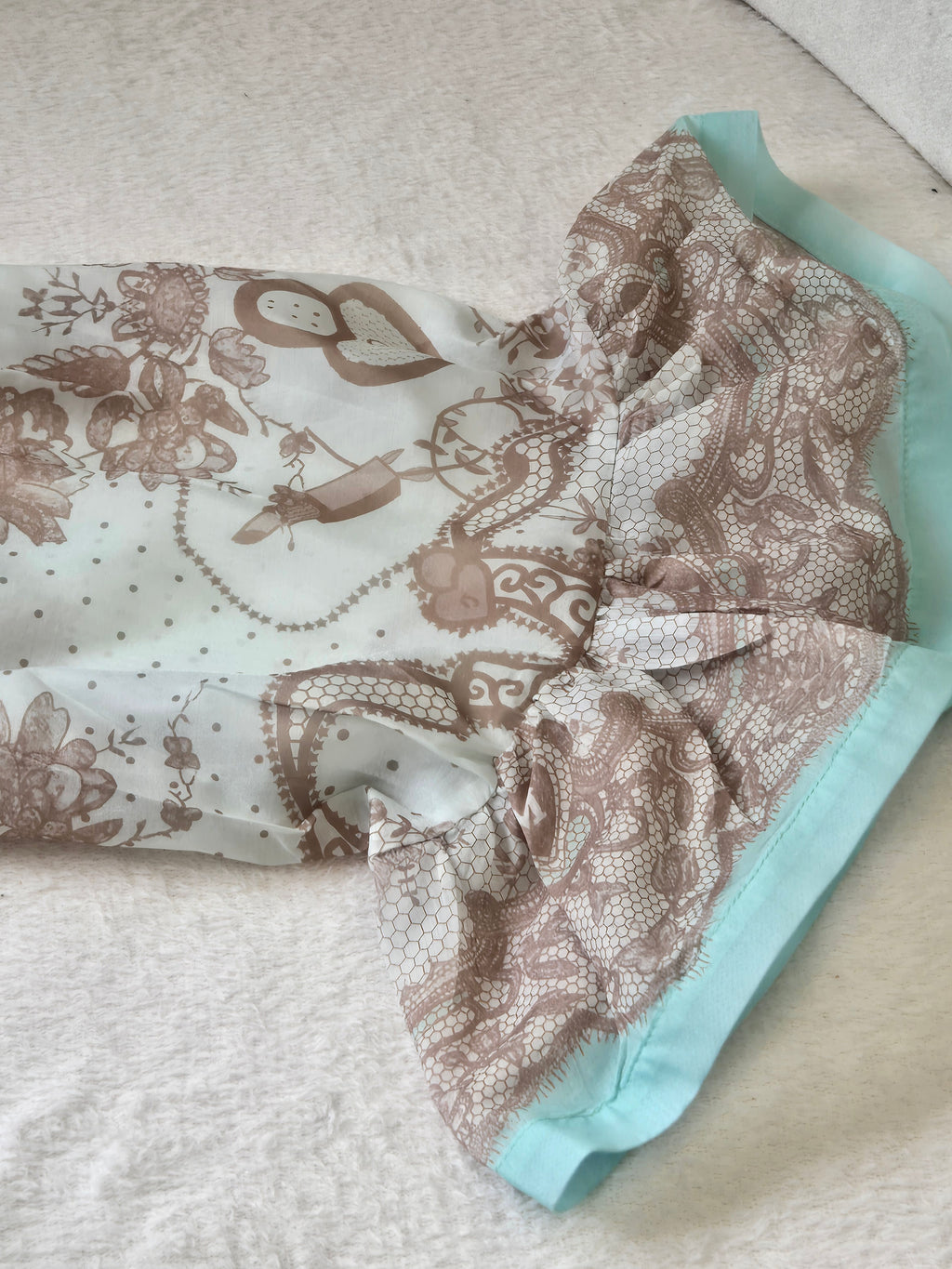 Olivia 2 Piece Blouse and Skirt Set French Ruffles Lightweight & Soft | Ethereal Collection