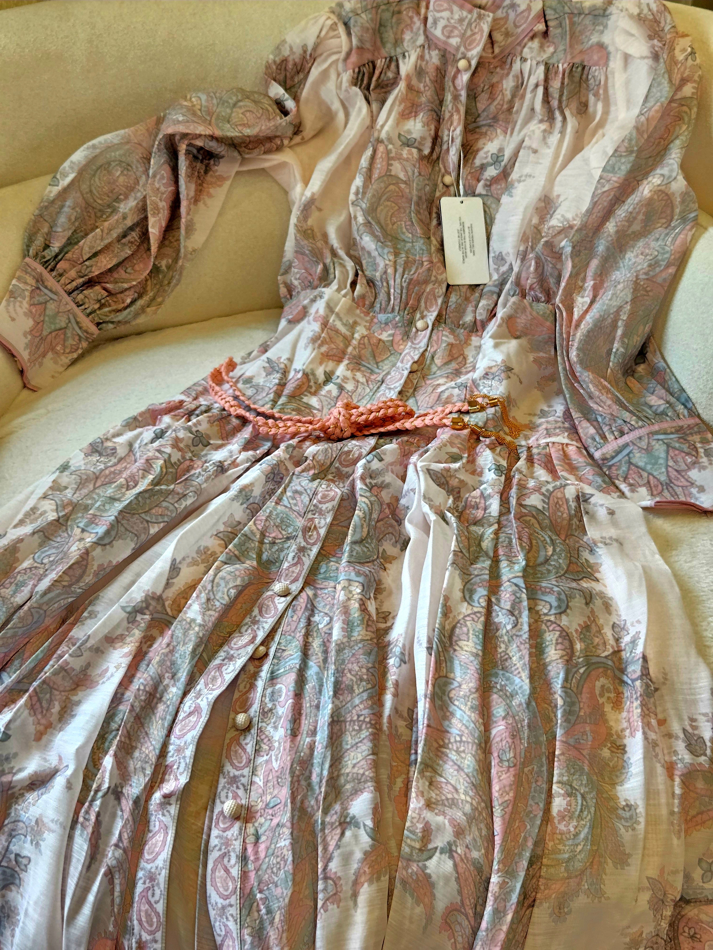 Rose Luxury Premium Maxi Dress French Ruffles Lightweight & Soft | Ethereal Collection