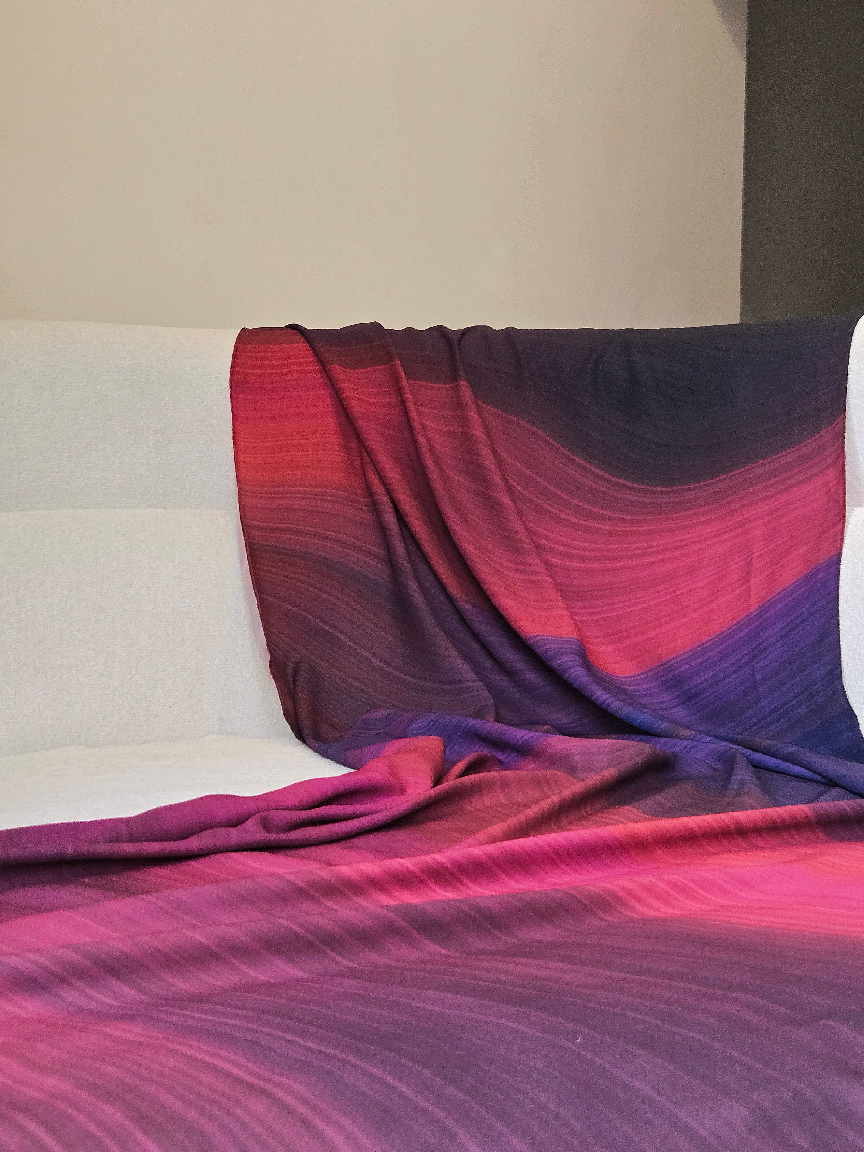 Celestial Bay - Premium Korean Chiffon Printed Scarf