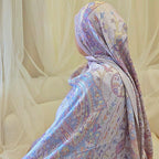 Pashmina Scarf – Cashmere‑Feel, Wind‑Resistant, Woven Paisley Jacquard (70×200cm)