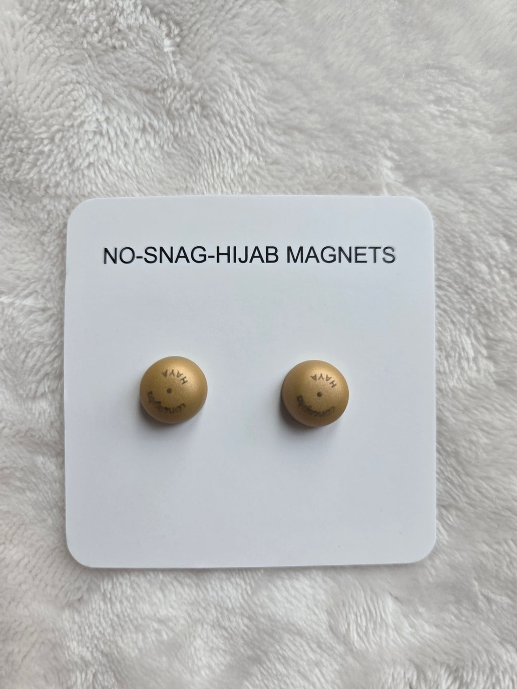 Non-Snag Hijab Magnets Solid Colours Branded & Palestine Keffiyeh  – Pack of 2 Pairs | Strong & Rounded